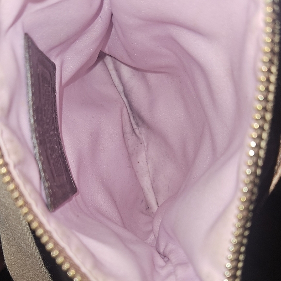 Coach Signature Brown Canvas & Leather Crossbody Bag – Authentic Small Shoulder - Picture 6 of 9